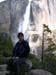 Water fall splashes